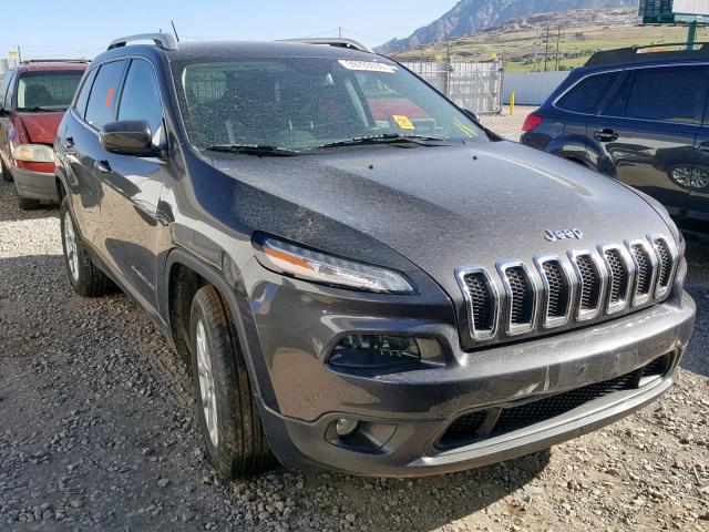 1C4PJMCB0FW679757 - 2015 JEEP CHEROKEE L GRAY photo 1