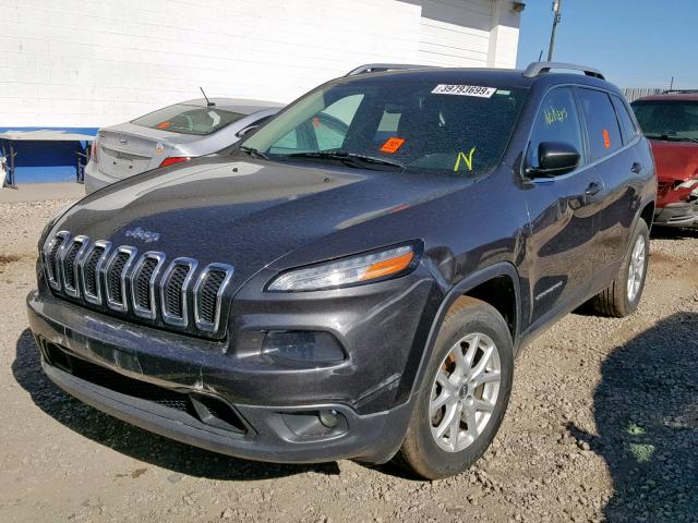 1C4PJMCB0FW679757 - 2015 JEEP CHEROKEE L GRAY photo 2