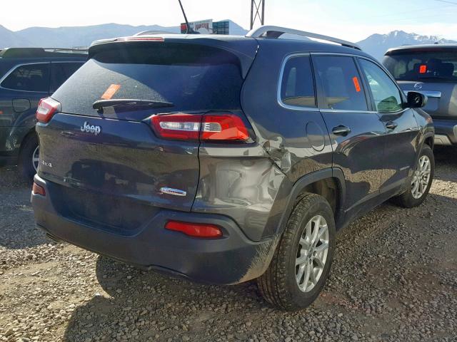 1C4PJMCB0FW679757 - 2015 JEEP CHEROKEE L GRAY photo 4