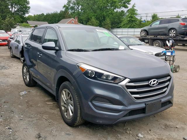 KM8J2CA48JU741858 - 2018 HYUNDAI TUCSON SE GRAY photo 1