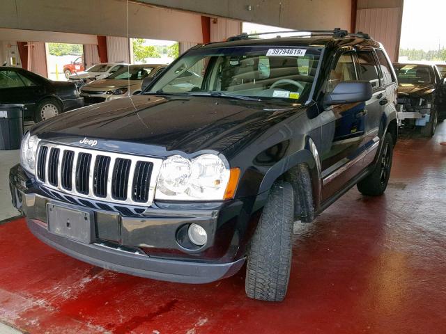 1J4HR58N56C290825 - 2006 JEEP GRAND CHER BLACK photo 2