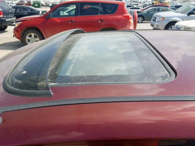 JM1BJ225720607770 - 2002 MAZDA PROTEGE RED photo 9