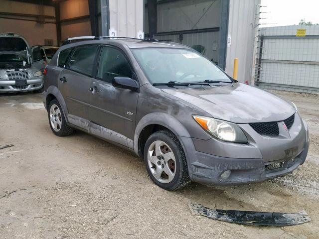 5Y2SL62893Z481744 - 2003 PONTIAC VIBE GRAY photo 1