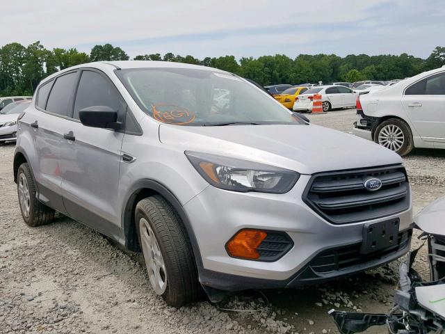 1FMCU0F76KUA17558 - 2019 FORD ESCAPE S GRAY photo 1