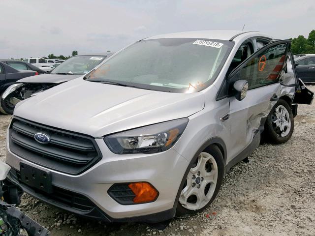 1FMCU0F76KUA17558 - 2019 FORD ESCAPE S GRAY photo 2