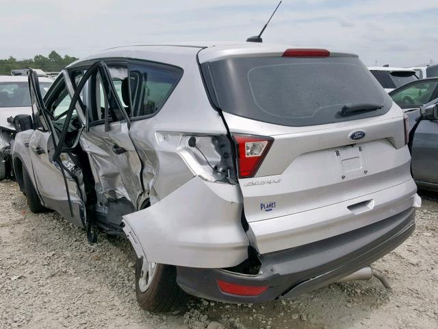 1FMCU0F76KUA17558 - 2019 FORD ESCAPE S GRAY photo 3