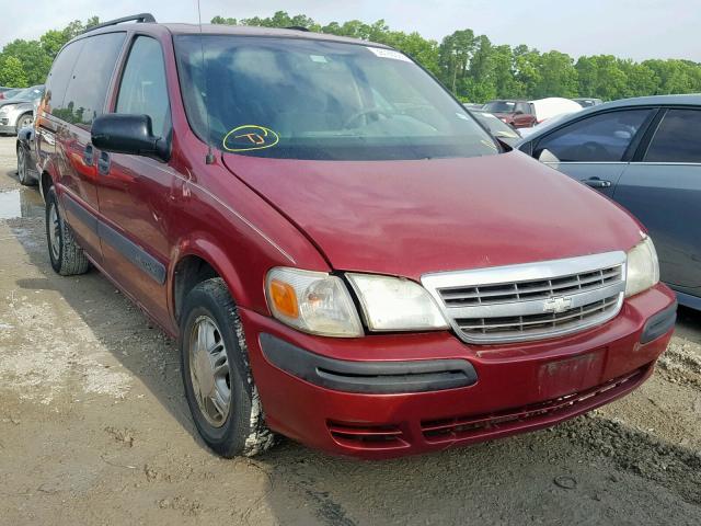 1GNDX03E04D192451 - 2004 CHEVROLET VENTURE MAROON photo 1