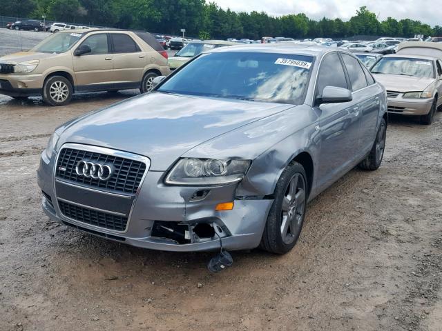 WAUAH74F38N144822 - 2008 AUDI A6 3.2 BLUE photo 2