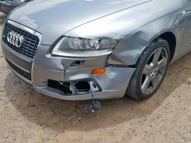 WAUAH74F38N144822 - 2008 AUDI A6 3.2 BLUE photo 9