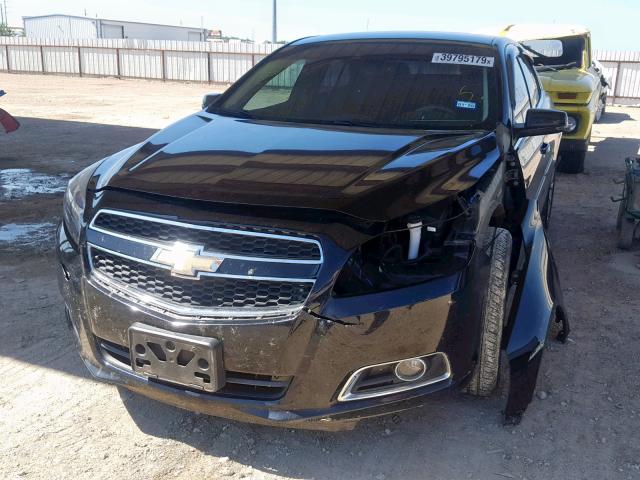 1G11G5SX8DU124547 - 2013 CHEVROLET MALIBU 3LT 黑色 照片 2