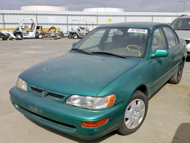 1NXBB02E3VZ526355 - 1997 TOYOTA COROLLA DX GREEN photo 2