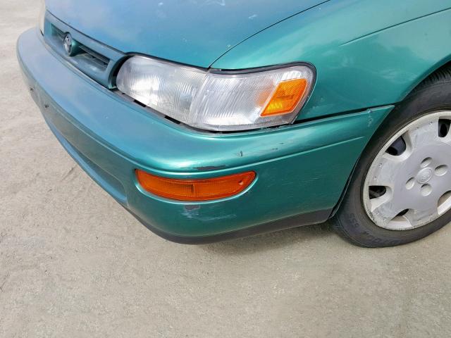 1NXBB02E3VZ526355 - 1997 TOYOTA COROLLA DX GREEN photo 9