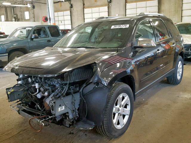 1GKKVPKDXEJ373295 - 2014 GMC ACADIA SLE BLACK photo 2