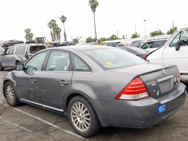 1MEFM42116G618664 - 2006 MERCURY MONTEGO PR GRAY photo 3