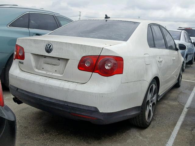 3VWWJ71K17M073222 - 2007 VOLKSWAGEN JETTA GLI WHITE photo 4