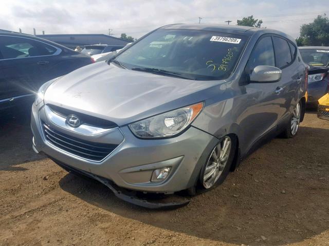 KM8JU3AC7DU558070 - 2013 HYUNDAI TUCSON GLS GRAY photo 2