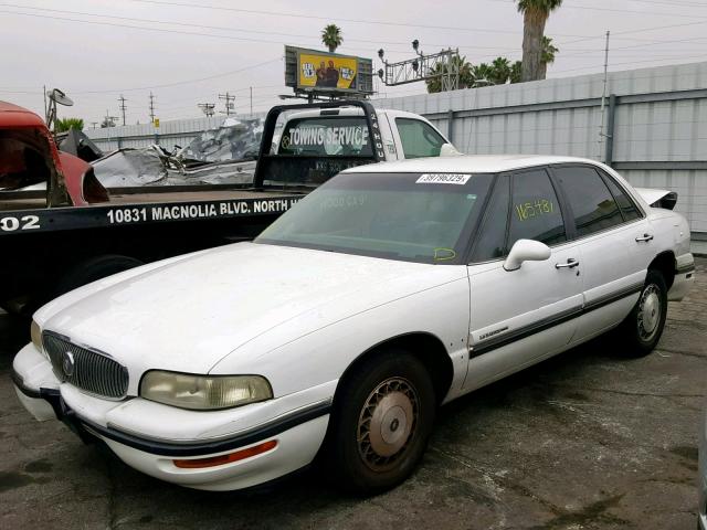 1G4HP52K5VH573863 - 1997 BUICK LESABRE CU WHITE photo 2