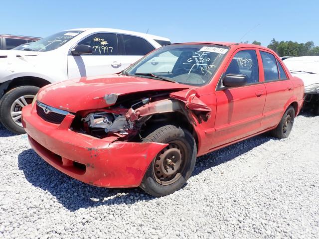 JM1BJ2217X0140080 - 1999 MAZDA PROTEGE ES 红色 照片 2