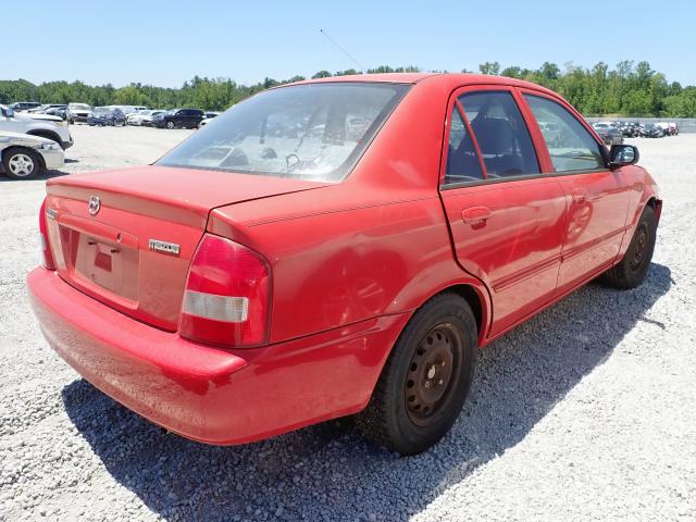 JM1BJ2217X0140080 - 1999 MAZDA PROTEGE ES 红色 照片 4