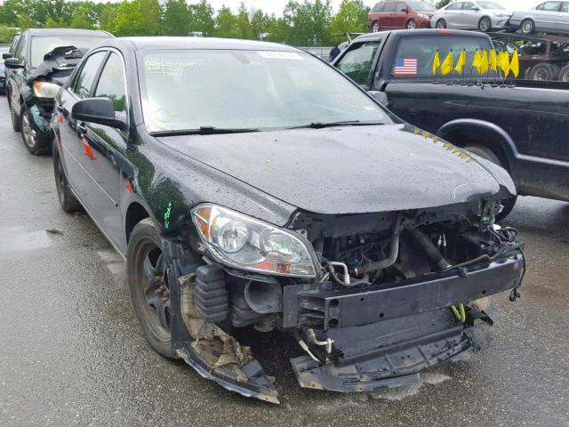 1G1ZH57B89F149683 - 2009 CHEVROLET MALIBU 1LT BLACK photo 1