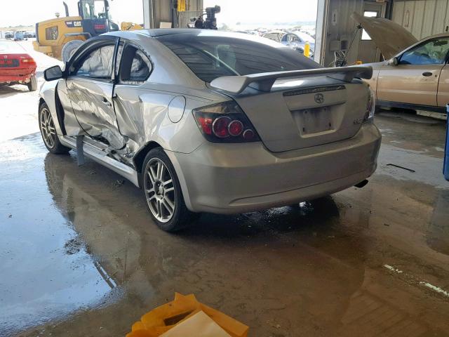 JTKDE3B73A0315187 - 2010 TOYOTA SCION TC ვერცხლისფერი ფოტო 3