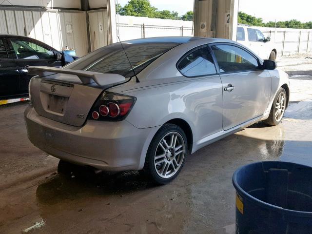 JTKDE3B73A0315187 - 2010 TOYOTA SCION TC ვერცხლისფერი ფოტო 4