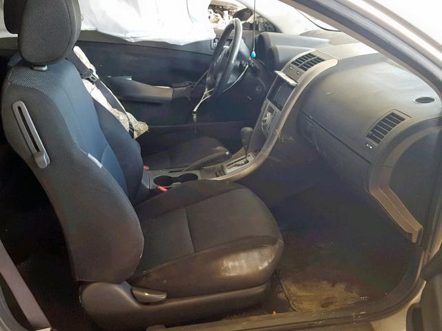 JTKDE3B73A0315187 - 2010 TOYOTA SCION TC ვერცხლისფერი ფოტო 5