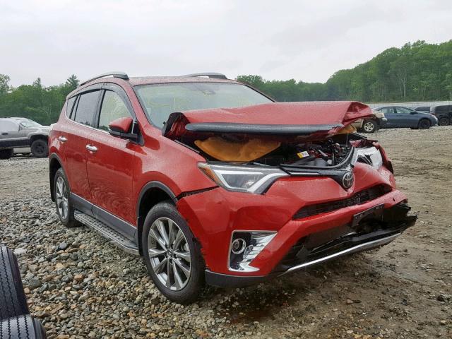 JTMDFREV7HJ140237 - 2017 TOYOTA RAV4 LIMIT RED photo 1