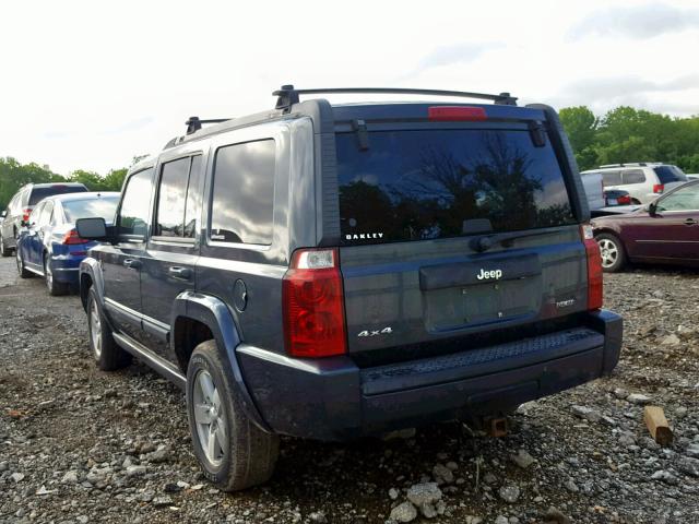 1J8HG48K38C116789 - 2008 JEEP COMMANDER 蓝色 照片 3