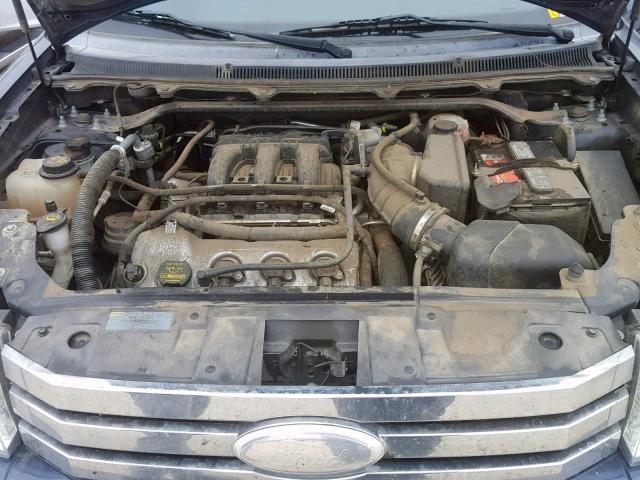 2FMGK5BC4CBD09594 - 2012 FORD FLEX SE BLUE photo 7