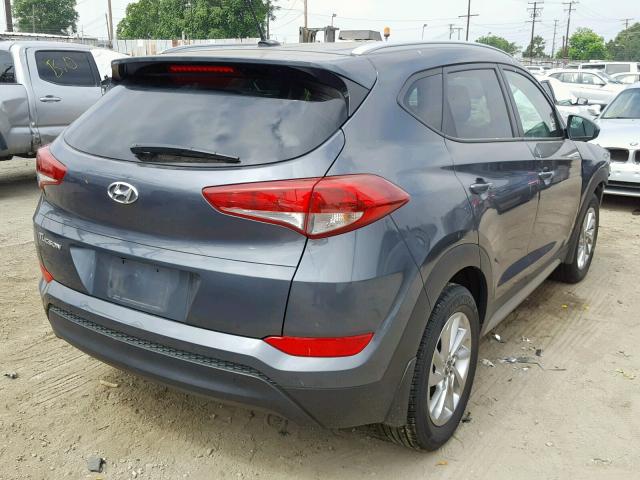 KM8J33A40HU379094 - 2017 HYUNDAI TUCSON LIM GRAY photo 4