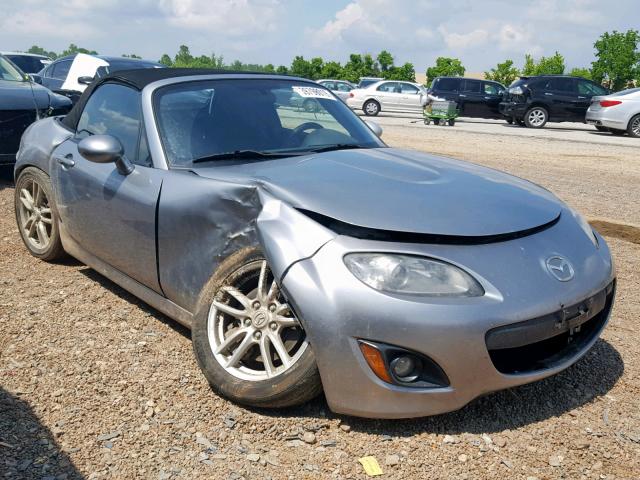 JM1NC2EF3A0206176 - 2010 MAZDA MX-5 MIATA SILVER photo 1