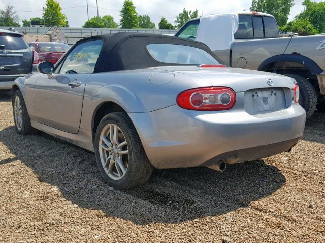 JM1NC2EF3A0206176 - 2010 MAZDA MX-5 MIATA SILVER photo 3