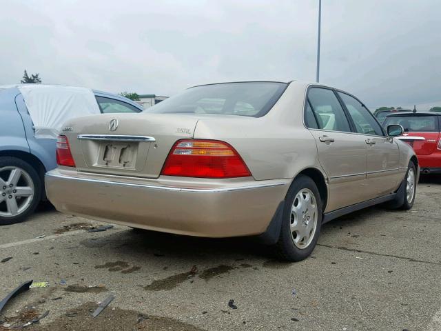 JH4KA9652YC013953 - 2000 ACURA 3.5RL GOLD photo 4