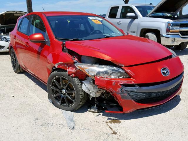 JM1BL1K67B1394505 - 2011 MAZDA 3 S RED photo 1