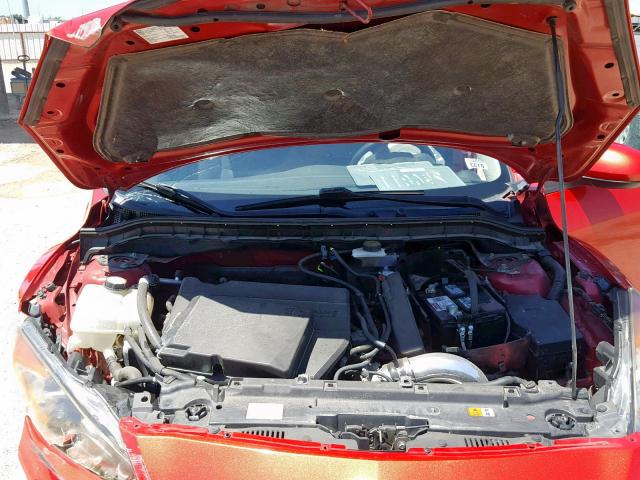 JM1BL1K67B1394505 - 2011 MAZDA 3 S RED photo 7