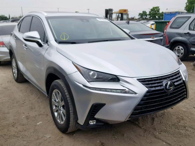 JTJBARBZ6J2155774 - 2018 LEXUS NX 300 SILVER photo 1