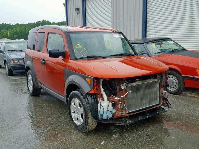 5J6YH28614L026363 - 2004 HONDA ELEMENT EX ORANGE photo 1