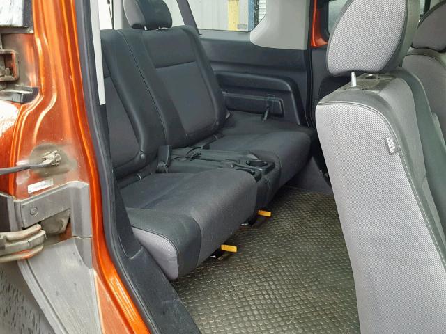 5J6YH28614L026363 - 2004 HONDA ELEMENT EX ORANGE photo 6