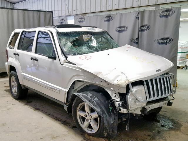 1J8GP58K58W229997 - 2008 JEEP LIBERTY LI WHITE photo 1