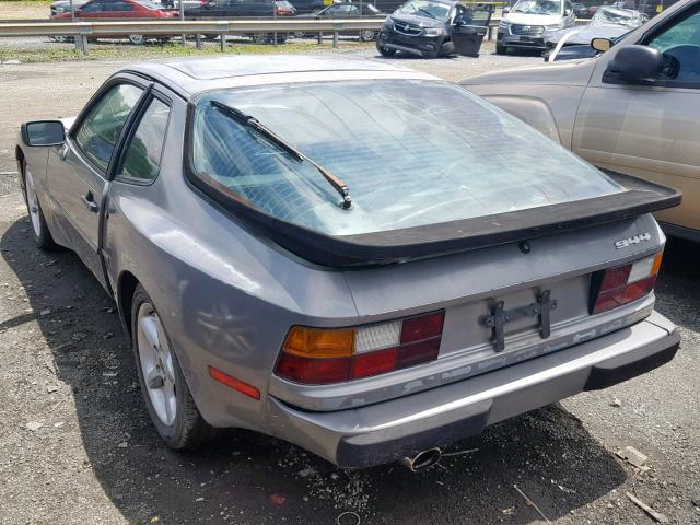 WP0AA0948FN450711 - 1985 PORSCHE 944 GRAY photo 3