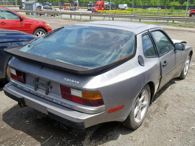 WP0AA0948FN450711 - 1985 PORSCHE 944 GRAY photo 4