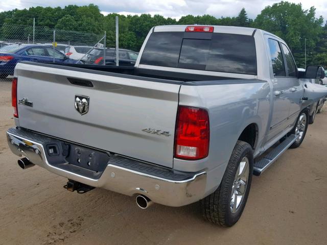 3C6RR7LT8HG641150 - 2017 RAM 1500 SLT SILVER photo 4