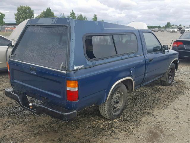 JT4RN81R8K5024606 - 1989 TOYOTA PICKUP 1/2 BLUE photo 4