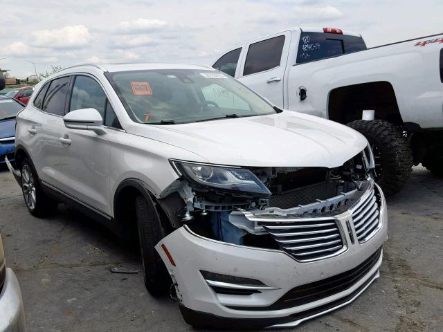 5LMCJ1A92FUJ32605 - 2015 LINCOLN MKC WHITE photo 1