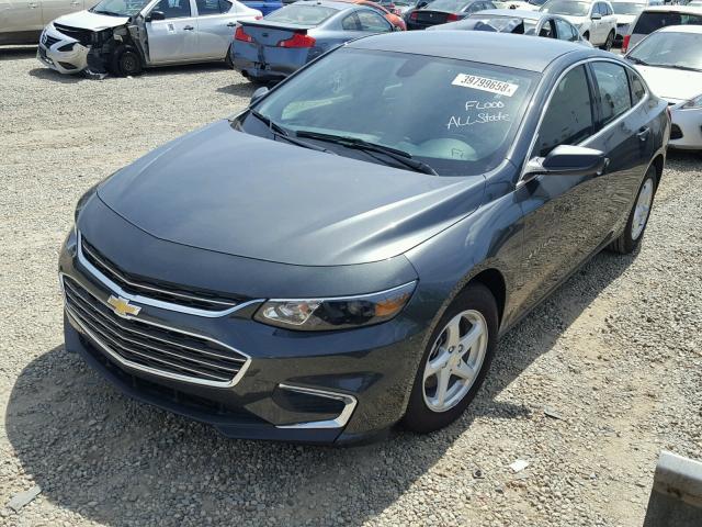 1G1ZB5ST5JF213975 - 2018 CHEVROLET MALIBU LS 灰色 照片 2