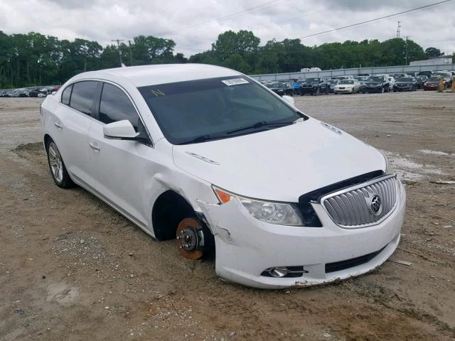 1G4GC5ECXBF221266 - 2011 BUICK LACROSSE C WHITE photo 1