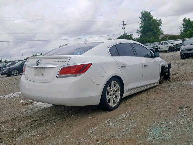 1G4GC5ECXBF221266 - 2011 BUICK LACROSSE C WHITE photo 4