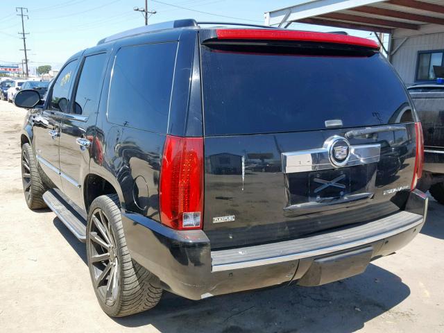 1GYFK13219R250339 - 2009 CADILLAC ESCALADE BLACK photo 3