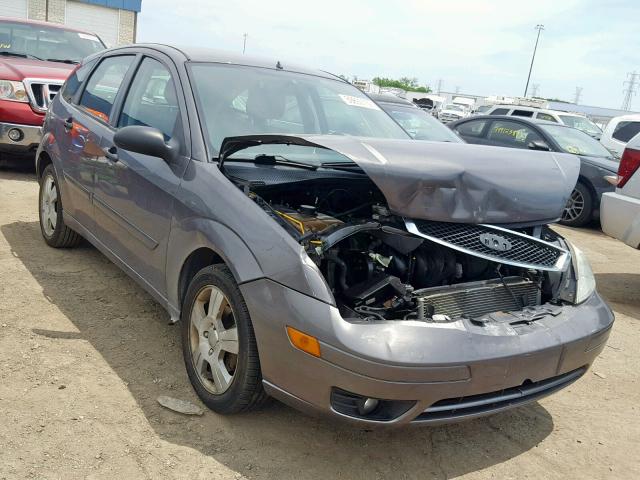 1FAHP37N07W212881 - 2007 FORD FOCUS ZX5 CHARCOAL photo 1